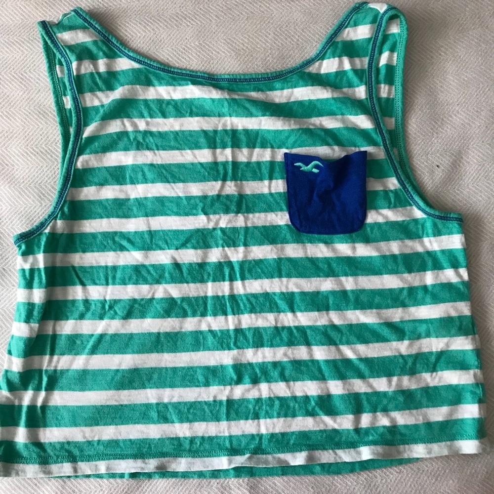 Hollister cropped tank